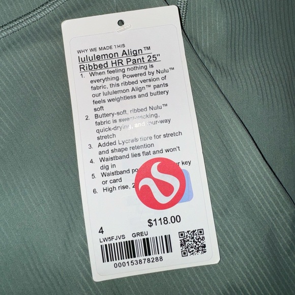 Grey eucalyptus ribbed aligns - Picture 2 of 2